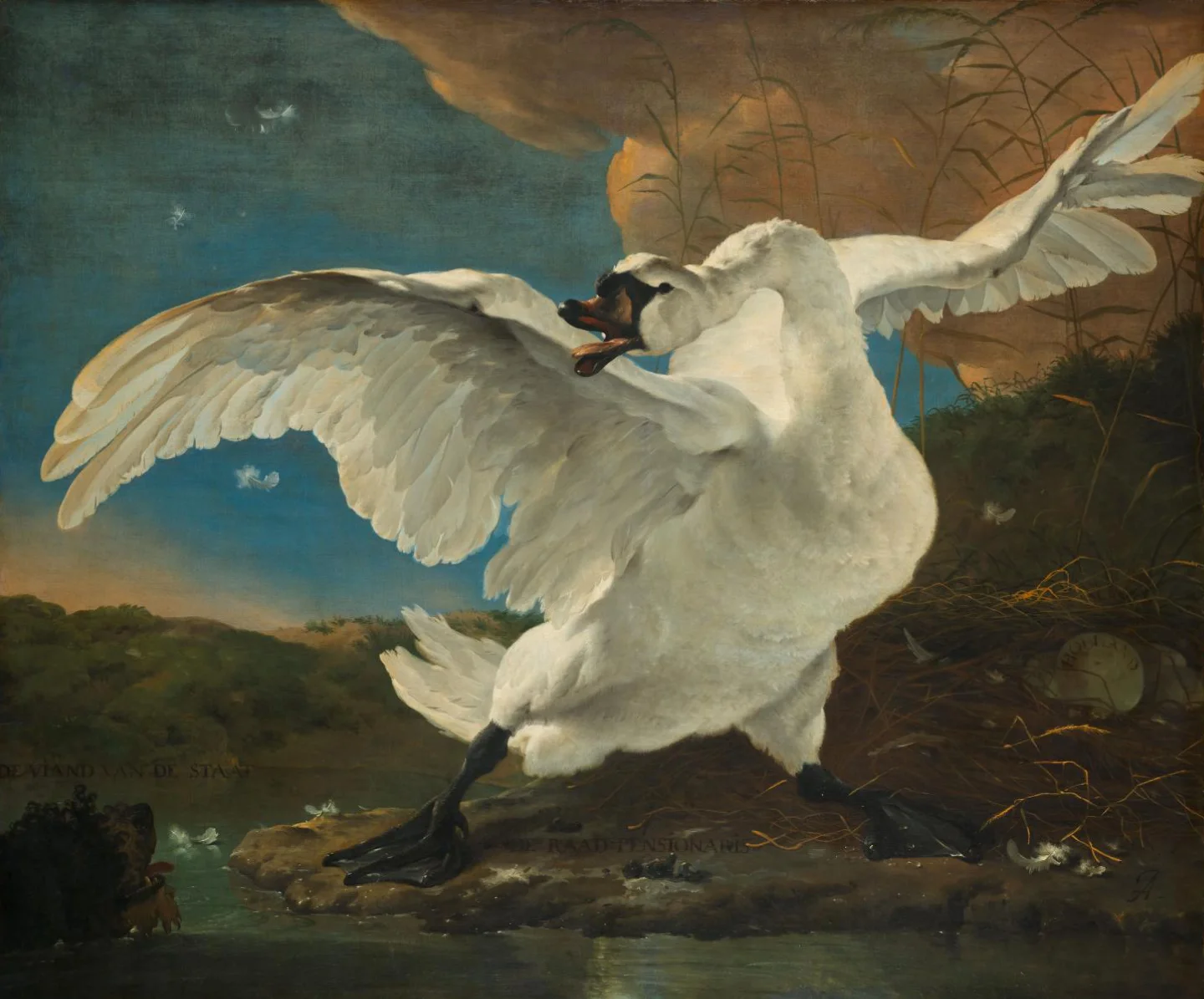 The Threatened Swan